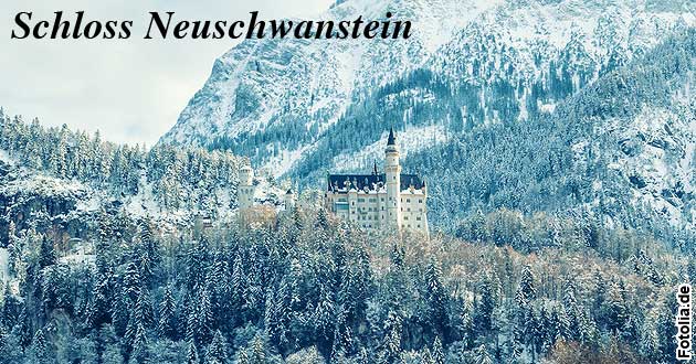 Silvesterbusreise Deutschland Silvester Schloss Neuschwanstein Bayern Silvesterbusfahrten Silvesterbusreisen Tage Nchte Reiseziele Busabfahrt Postleitzahlgebiet Busreisen Mnchen Donau Regensburg Alpen Allgu